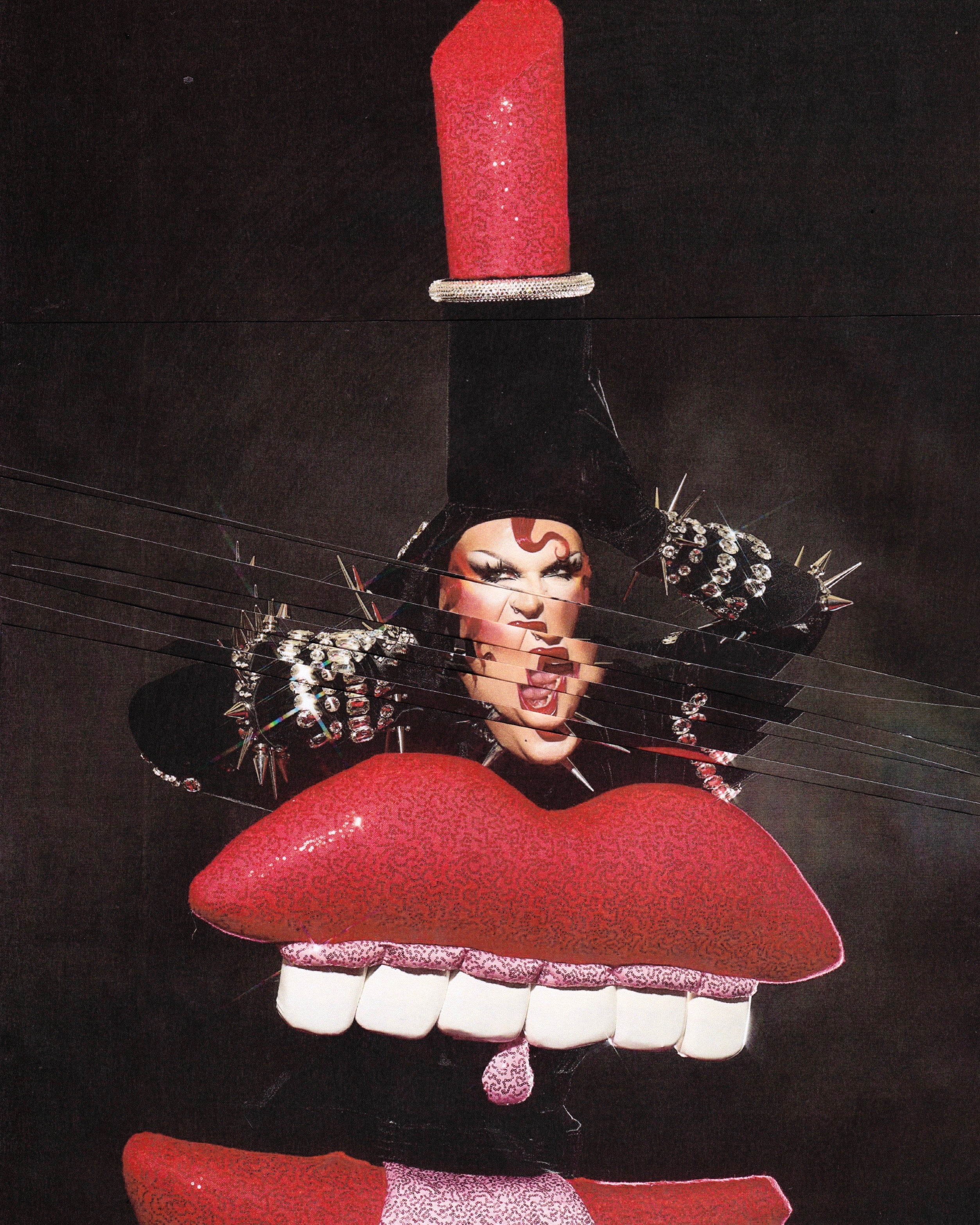 Big Mouth Small Signed Print