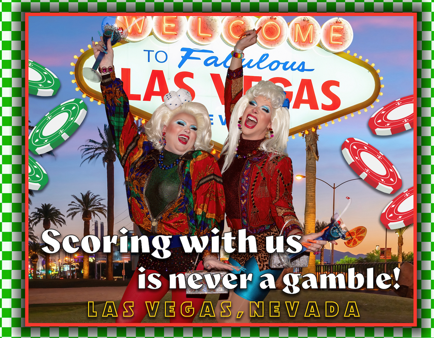 Darlene and Jane Travel Postcard Set