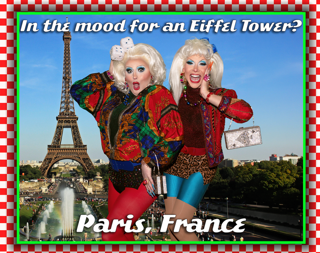 Darlene and Jane Travel Postcard Set